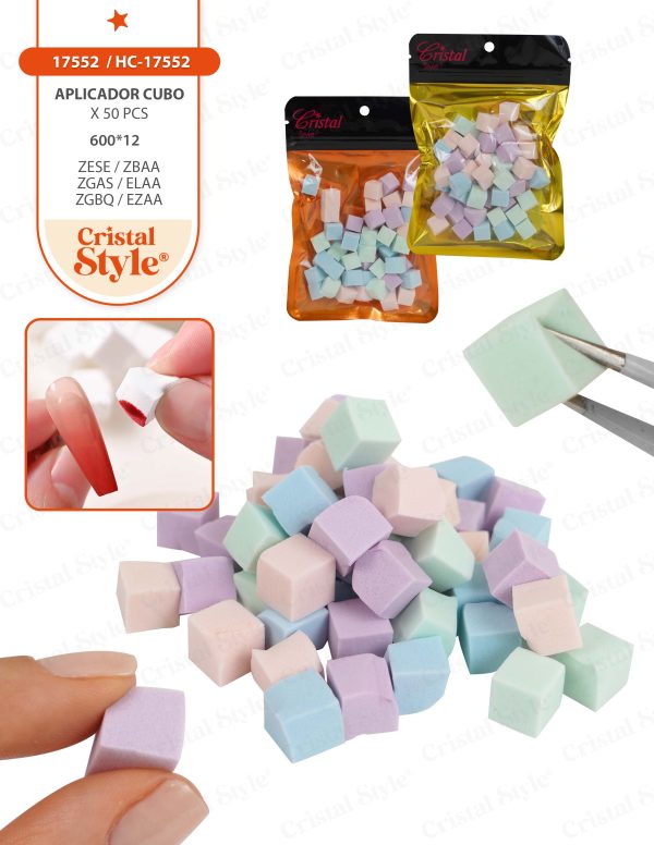 Aplicador espuma repuesto x 50