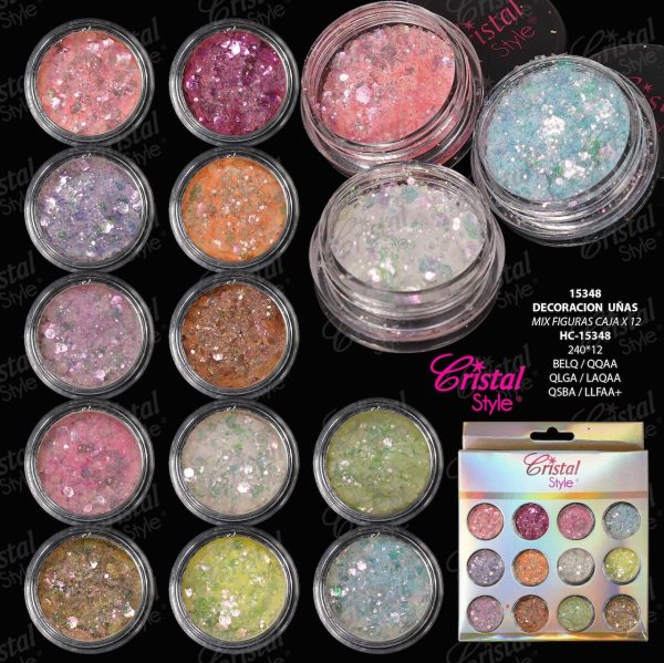 Glitter cola de sirena peq