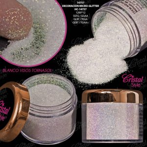 Micro glitter visos dorados