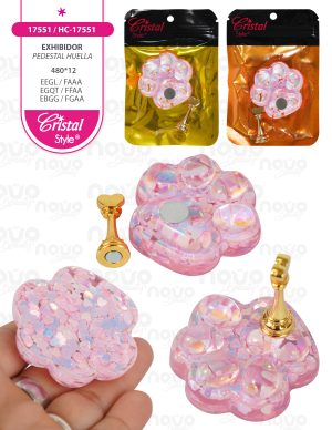 EXHIBIDOR HC-17551 17551 Exhibidor pedestal huella