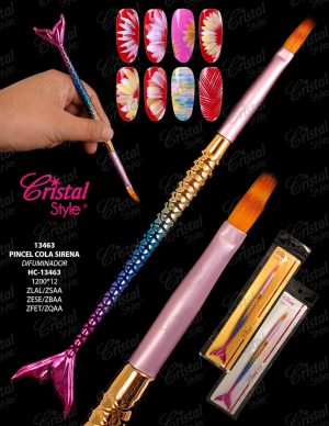 Pincel difuminador cola sirena