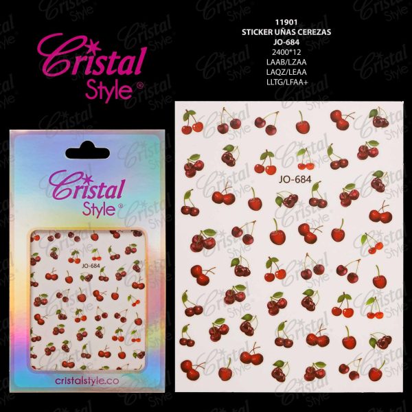 Stickers para uñas mix